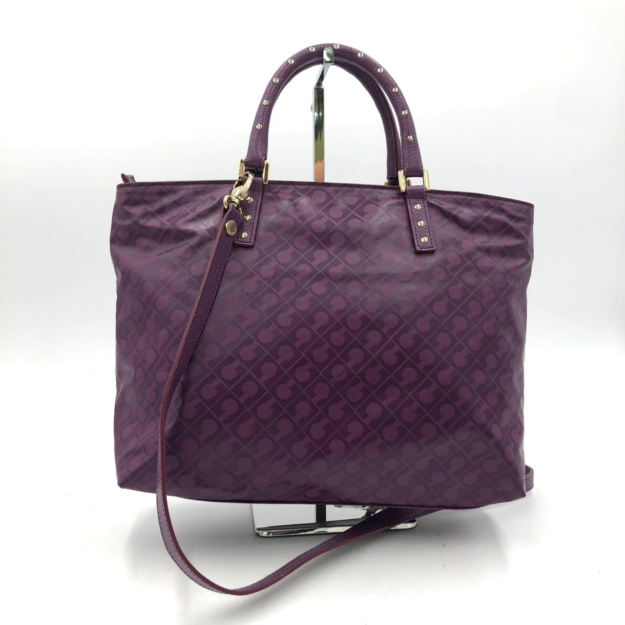 GHERARDINI ゲラルディーニ ソフティ 2WAY バッグ 紫 パープル 軽量