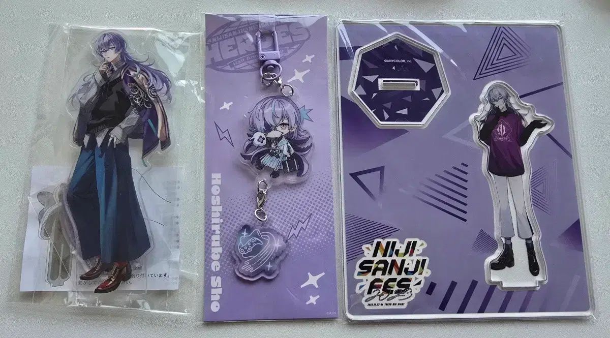 にじさんじ HOSHIrubé 祥 アークス アクリル スタンド キーホルダー セット