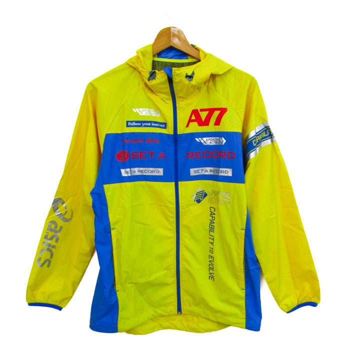 アシックス パーカー トップス A77 ウィンドブレーカー スポーツウエア