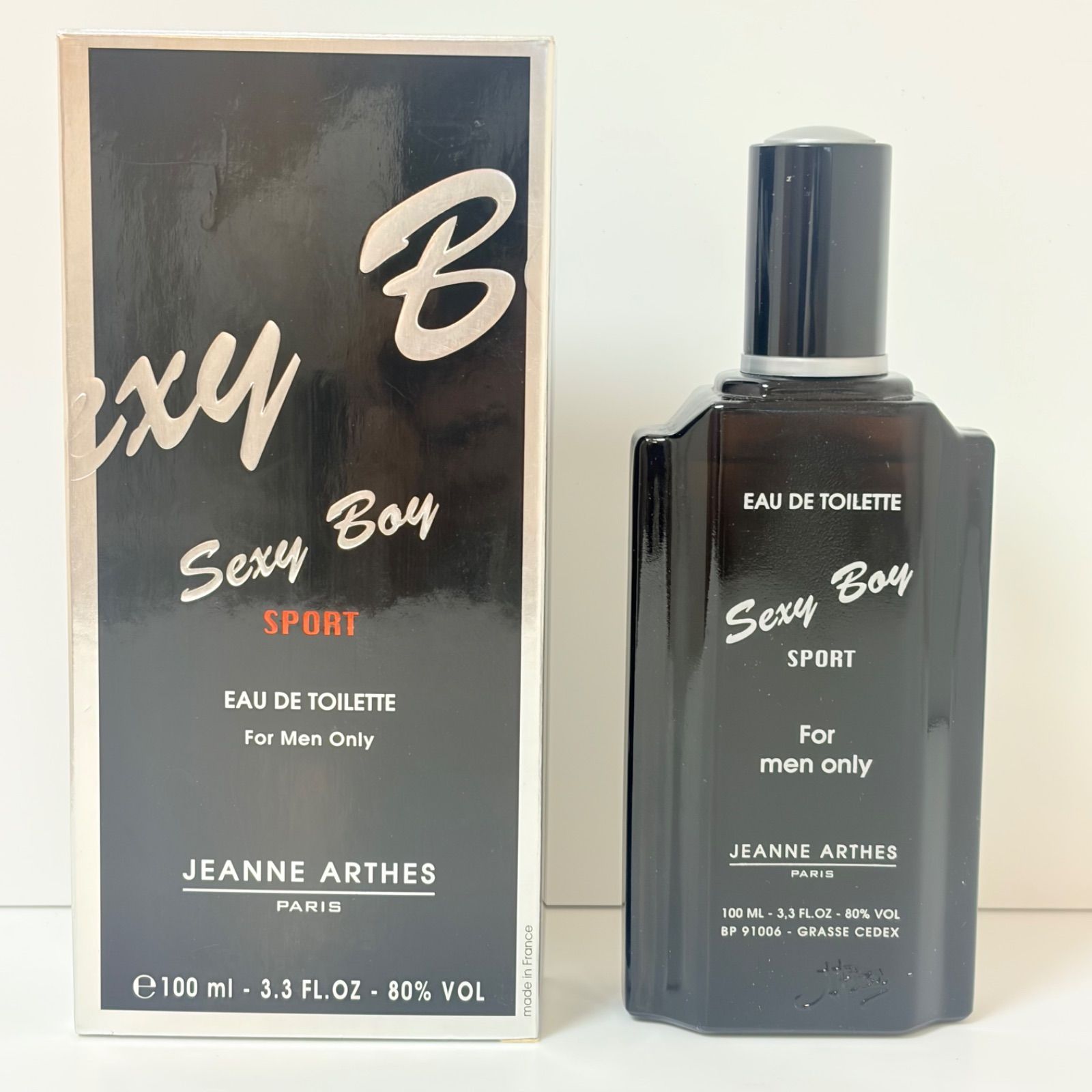 廃盤 新品未使用 JEANNE ARTHES Sexy Boy Sport eau de toilette 