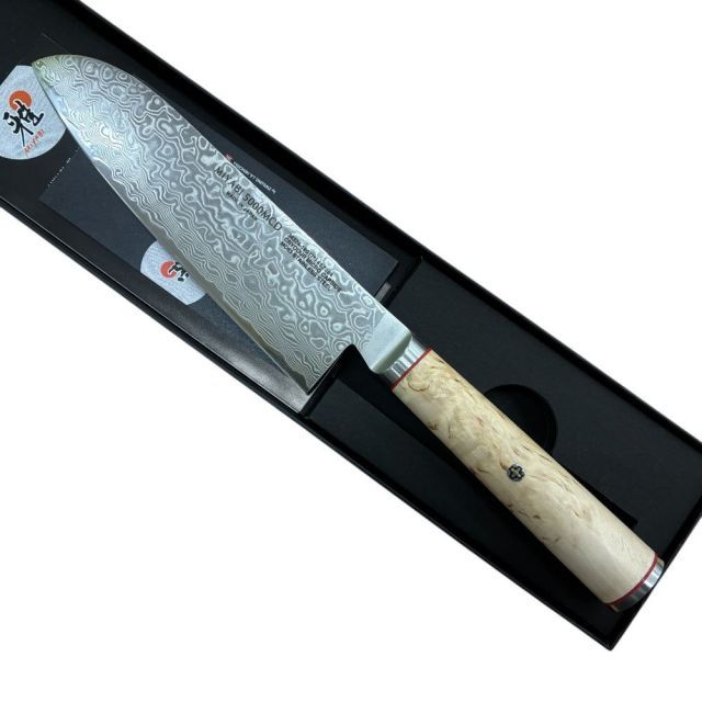 未使用】 ZWILLING 雅 三徳包丁 MIYABI 5000MCD-B 18cm 日本製 34374