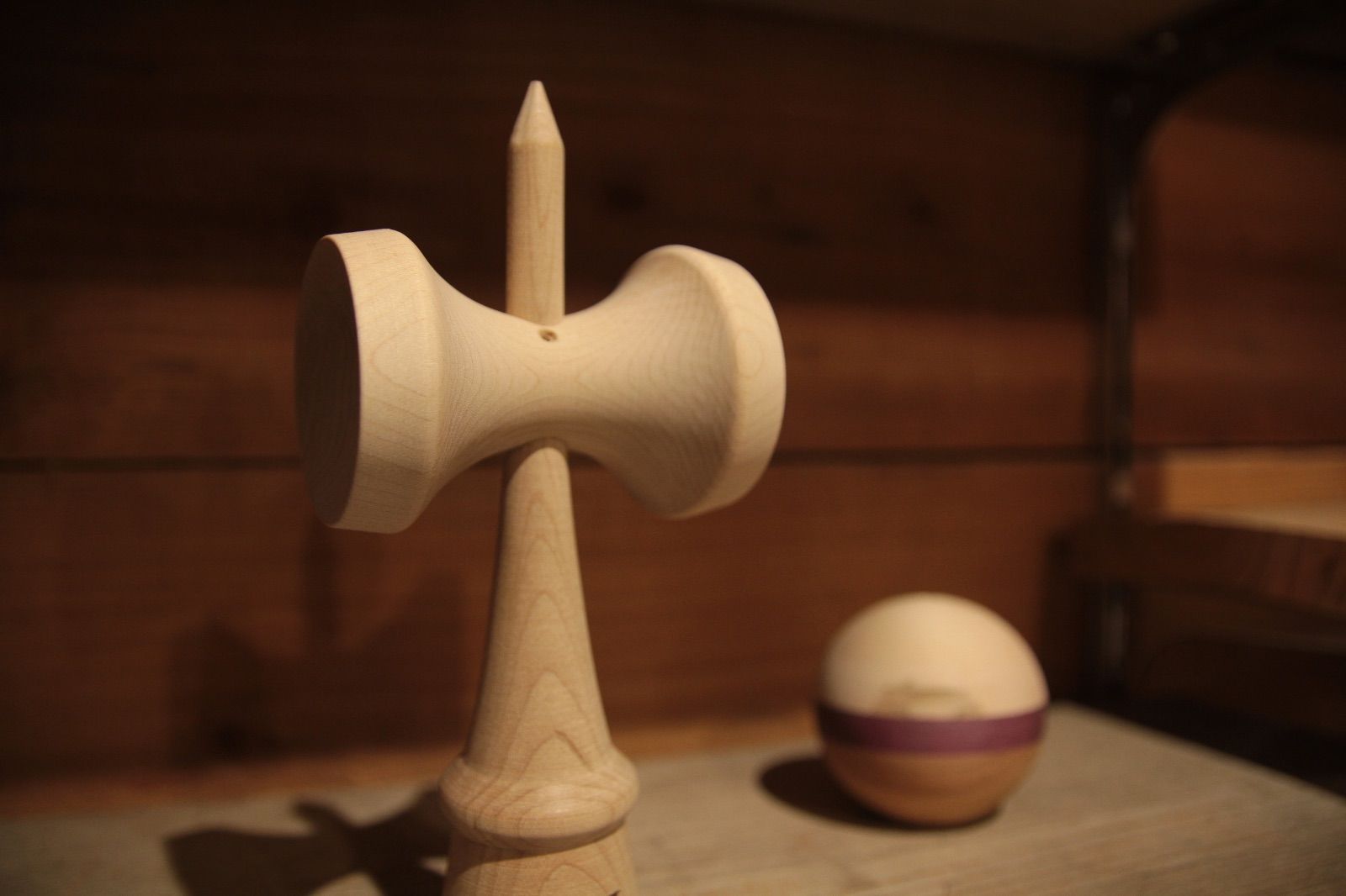 わけあり特価 JAC kendama 10MM LINE LAMINATED MAPLE SMOOTHIE けん玉