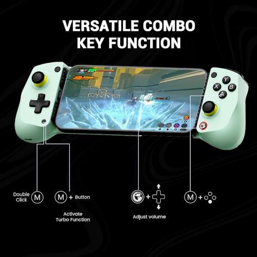 Type C搭載スマホ用ゲームパッド