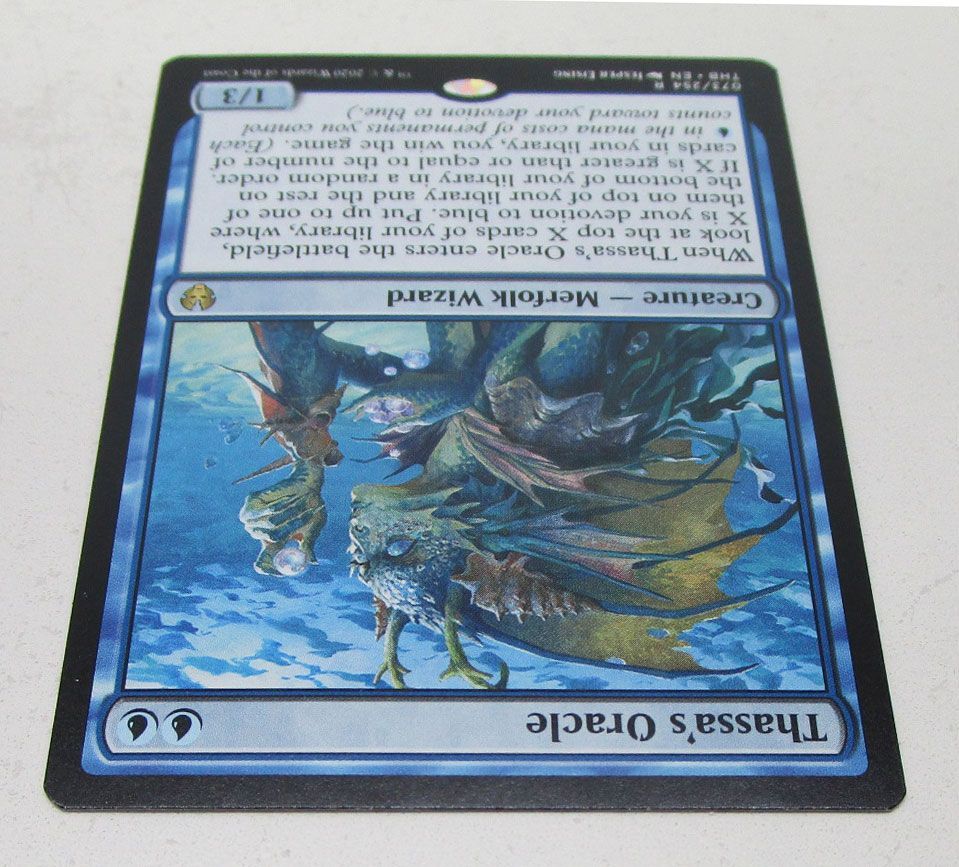 タッサの神託者　【英語版】　foil 4枚まで MTG タッサの神託者 Thassa's Oracle 英語版 プレイ用 - メルカリ