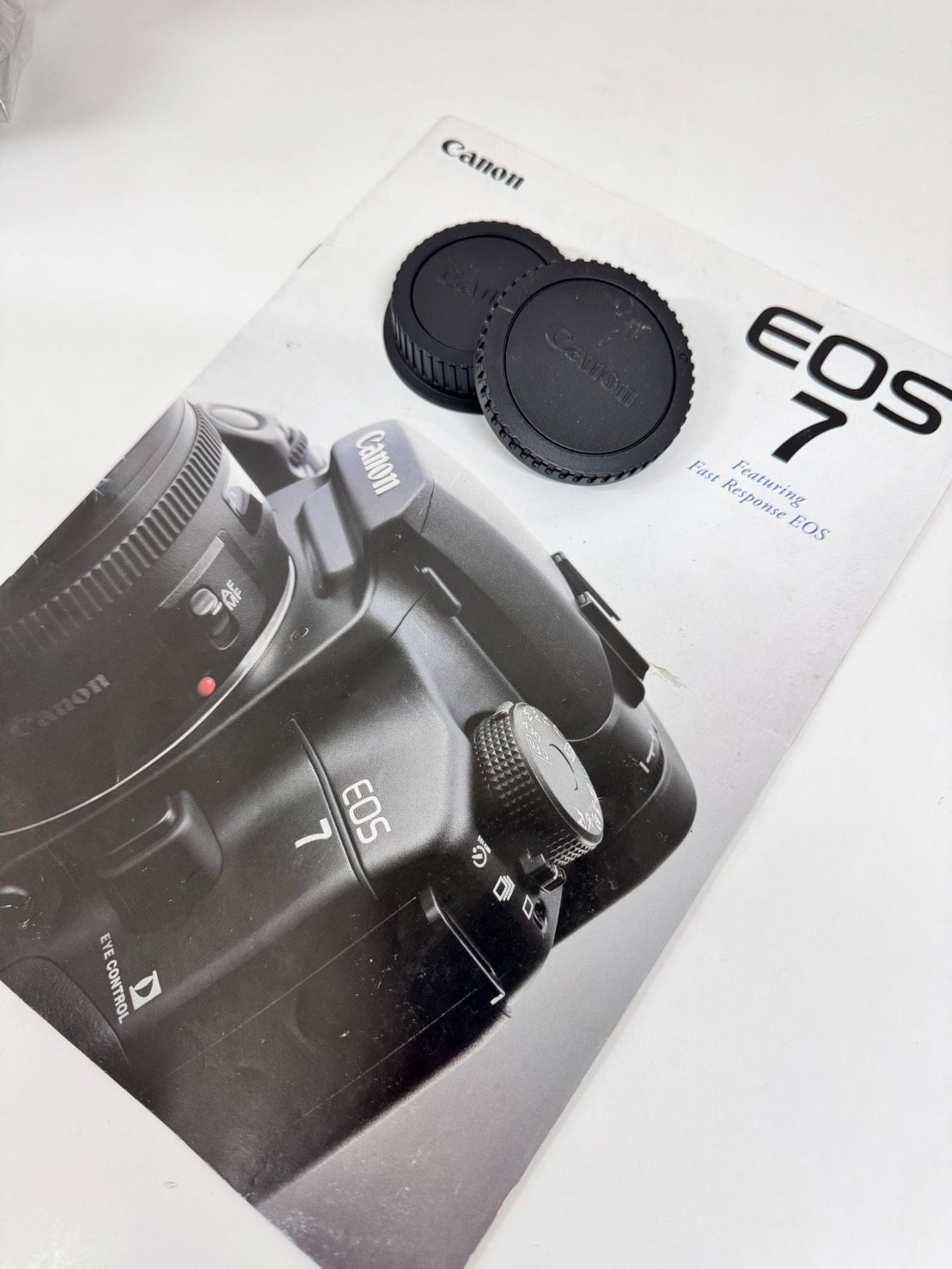 Canon キャノン EOS7 フィルムカメラ ストロボ ジャンク品 28-105mm