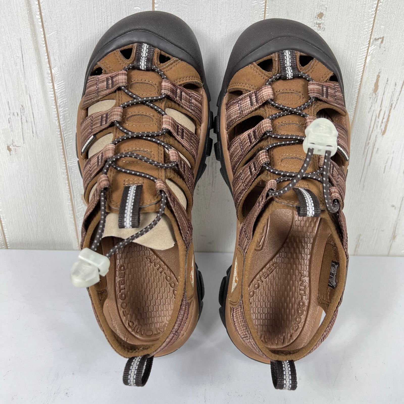 Women's 25.0cm ブラウン系】 Keen ( キーン ) NEW PORT RETRO × FUJI