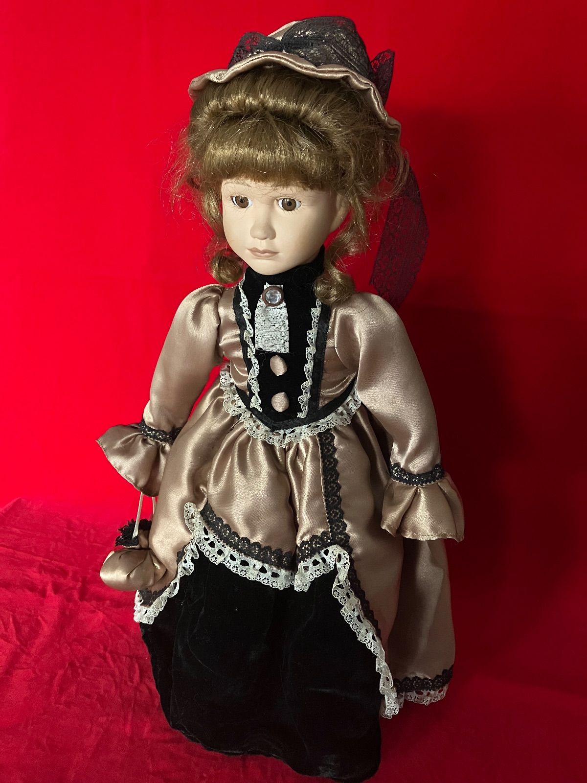 アンティークドール 人形 アンティーク 磁器人形 - メルカリ