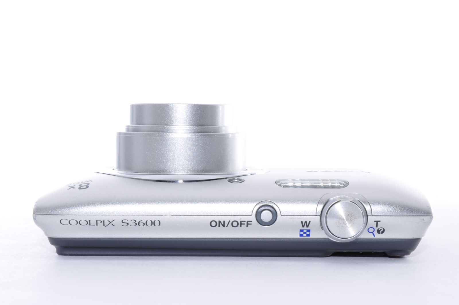 訳あり] Nikon COOLPIX S3600 DIGITAL Camera シルバー デジカメ