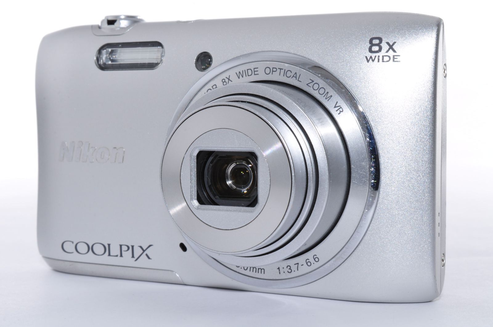 訳あり] Nikon COOLPIX S3600 DIGITAL Camera シルバー デジカメ