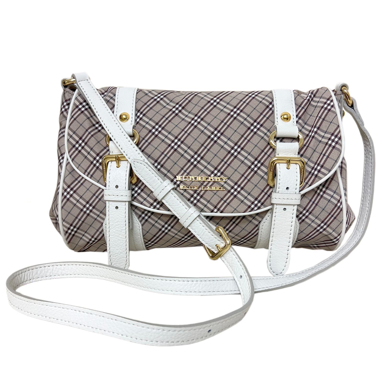 BURBERRY バーバリー バッグ ノバチェック ブルーレーベル GP金具
