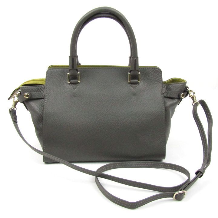 PELLE BORSA ハンドバッグ レザー ショルダー2WAY ペレボルサ ショルダーバッグ 2way ハンドバッグ ポーチセット 本革