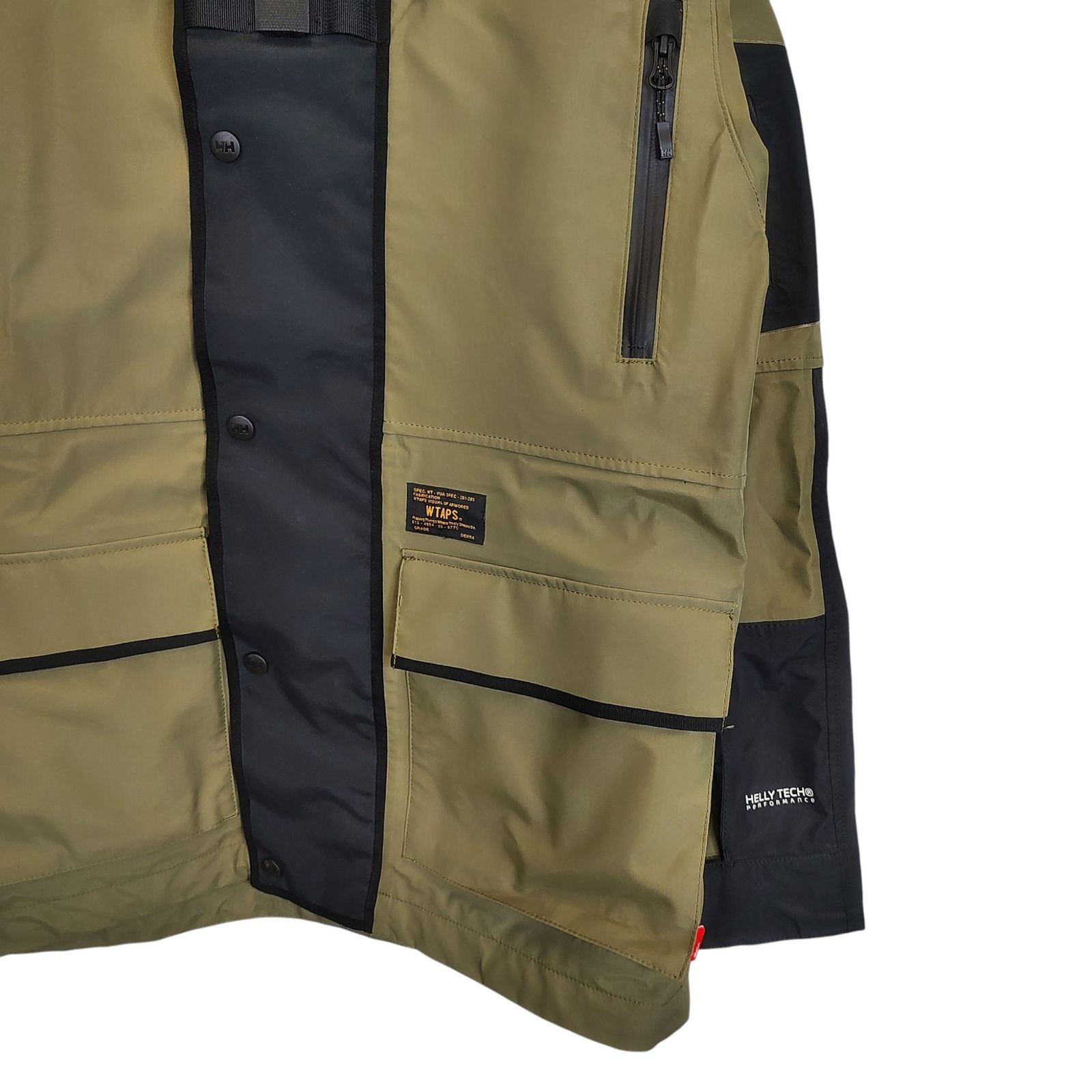 WTAPS ダブルタップス × HELLY HANSEN Sherpa Jacket Nylon Tussah