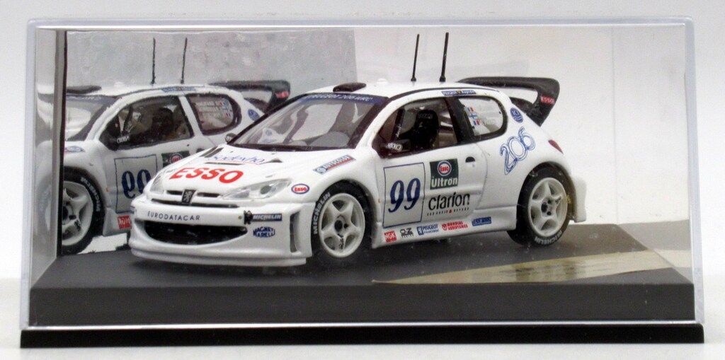 VITESSE 1/43 SKID PEUGEOT 206 WRC TEST CAR 1999 #99 SKM104 - メルカリ