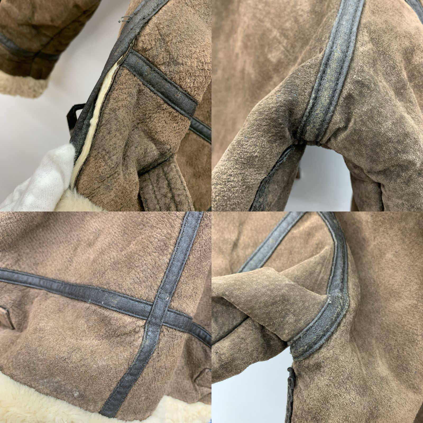 PhatFarm ファットファーム B-3 ムートンジャケット Sサイズ ブラウン