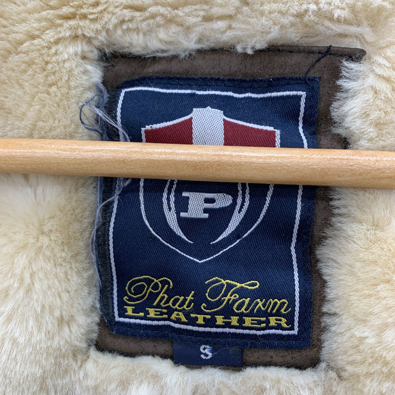 PhatFarm ファットファーム B-3 ムートンジャケット Sサイズ ブラウン