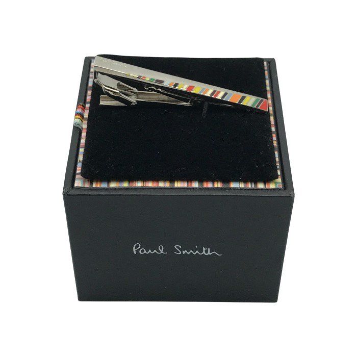 新品同様 Paul Smith ポールスミス ネクタイピンマルチカラー先端部回転 新品同様 Paul Smith ポールスミス ネクタイピンマルチカラー先端部