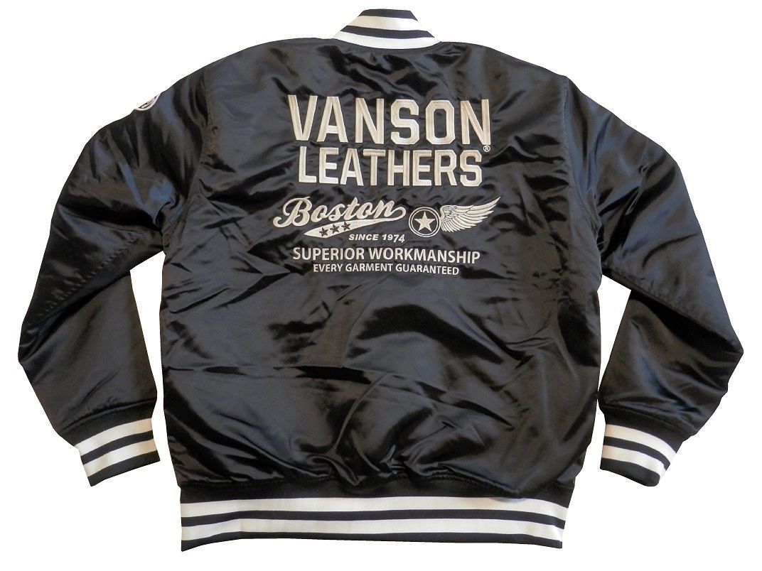 バンソン／vanson／Mサイズ／ナイロンスタジャン／NVJKー2208／新品