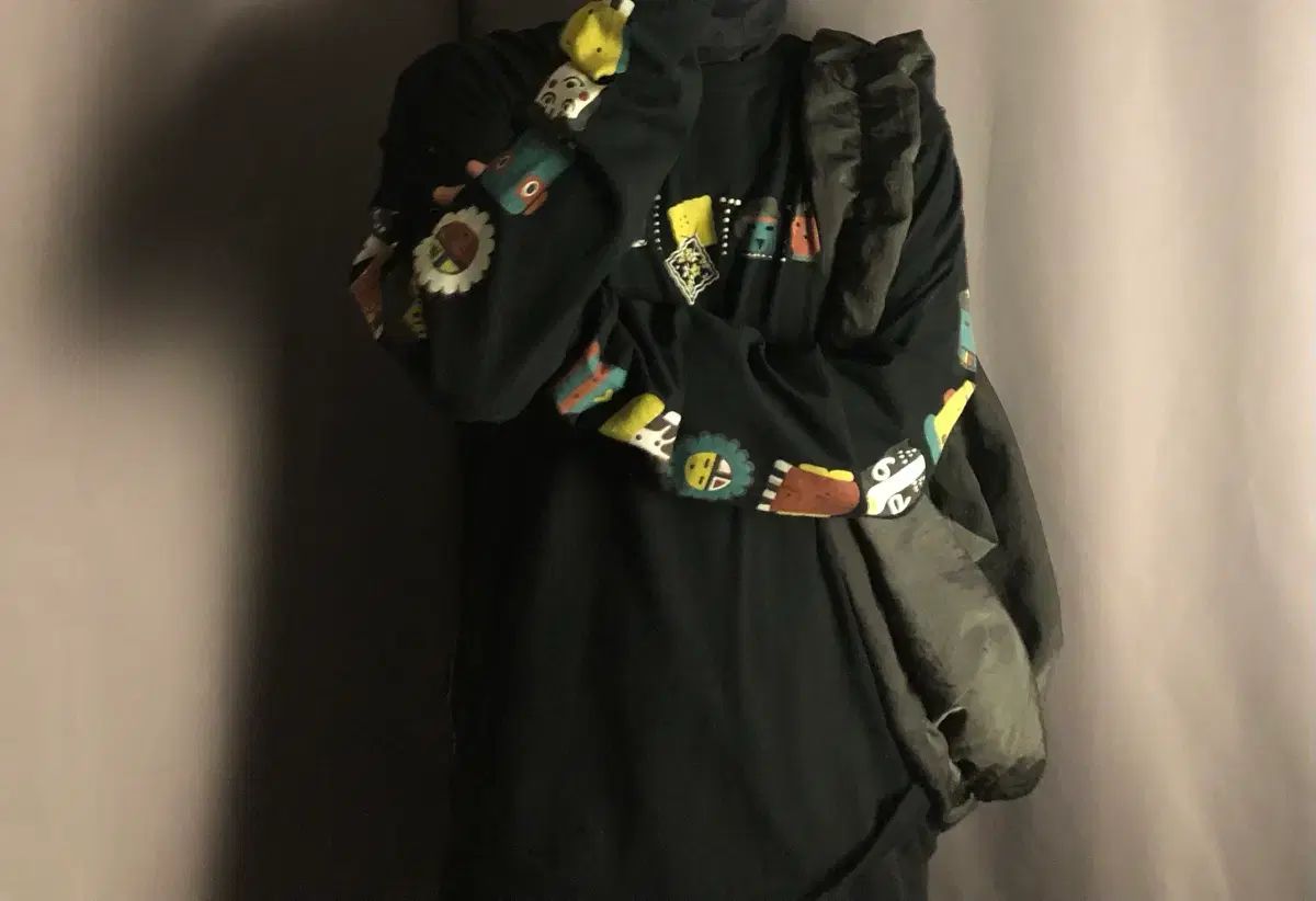 KAPITAL 20 ジャージ パキッシュ アンド カチナ Pt クルー ロングTシャツ