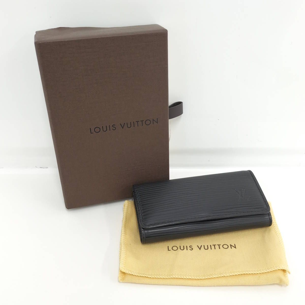 LOUIS VUITTON ミュルティクレ4 4連キーケース エピ ノワール - メルカリ