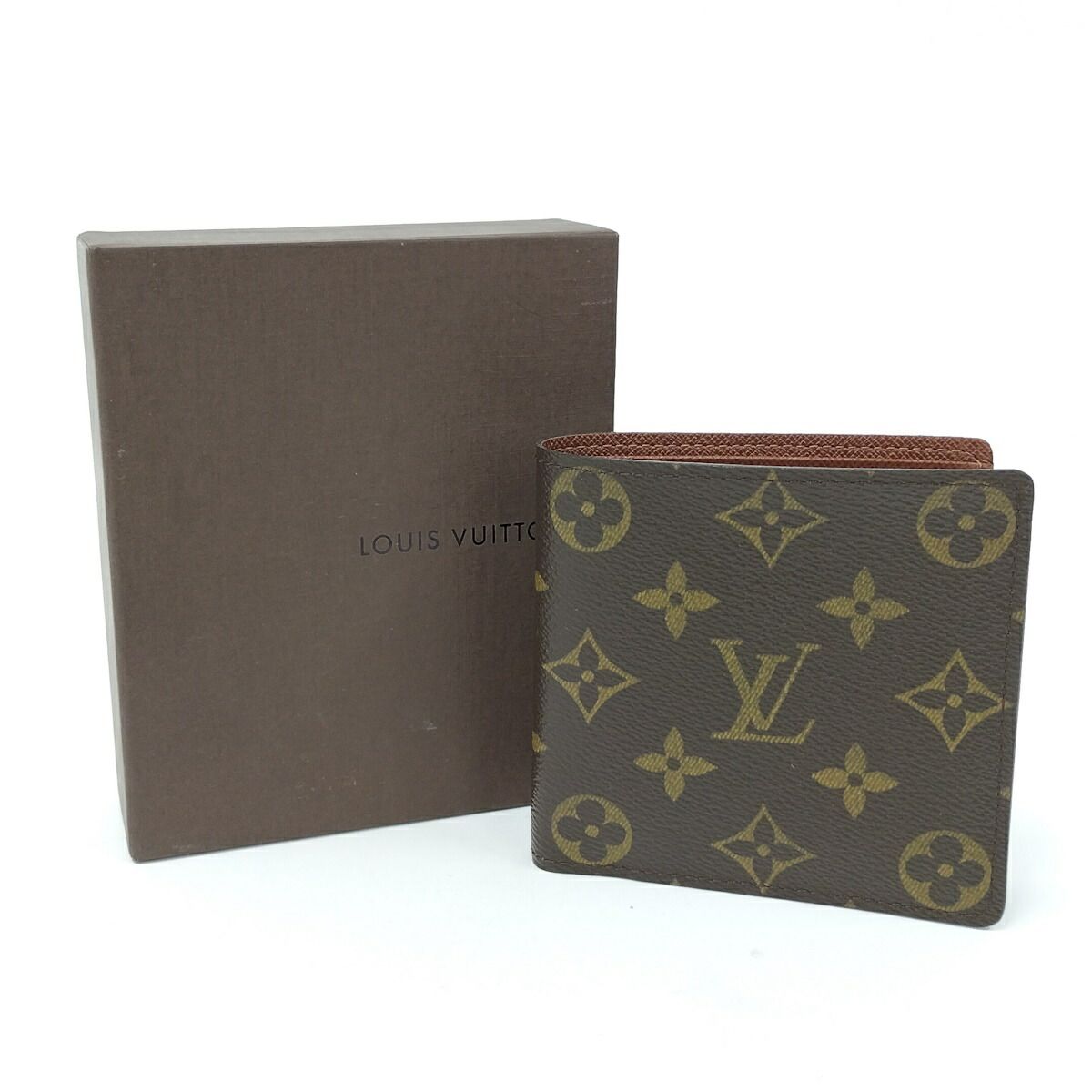 LOUIS VUITTON 二つ折り財布 ポルトフォイユマルコ モノグラム M61675