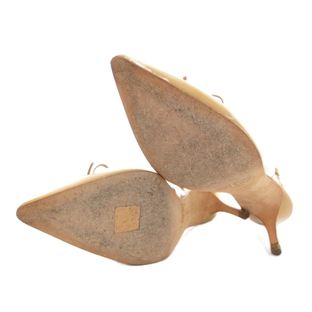 ジミーチュウ JIMMY CHOO バックストラップサンダル ミュール ヒール