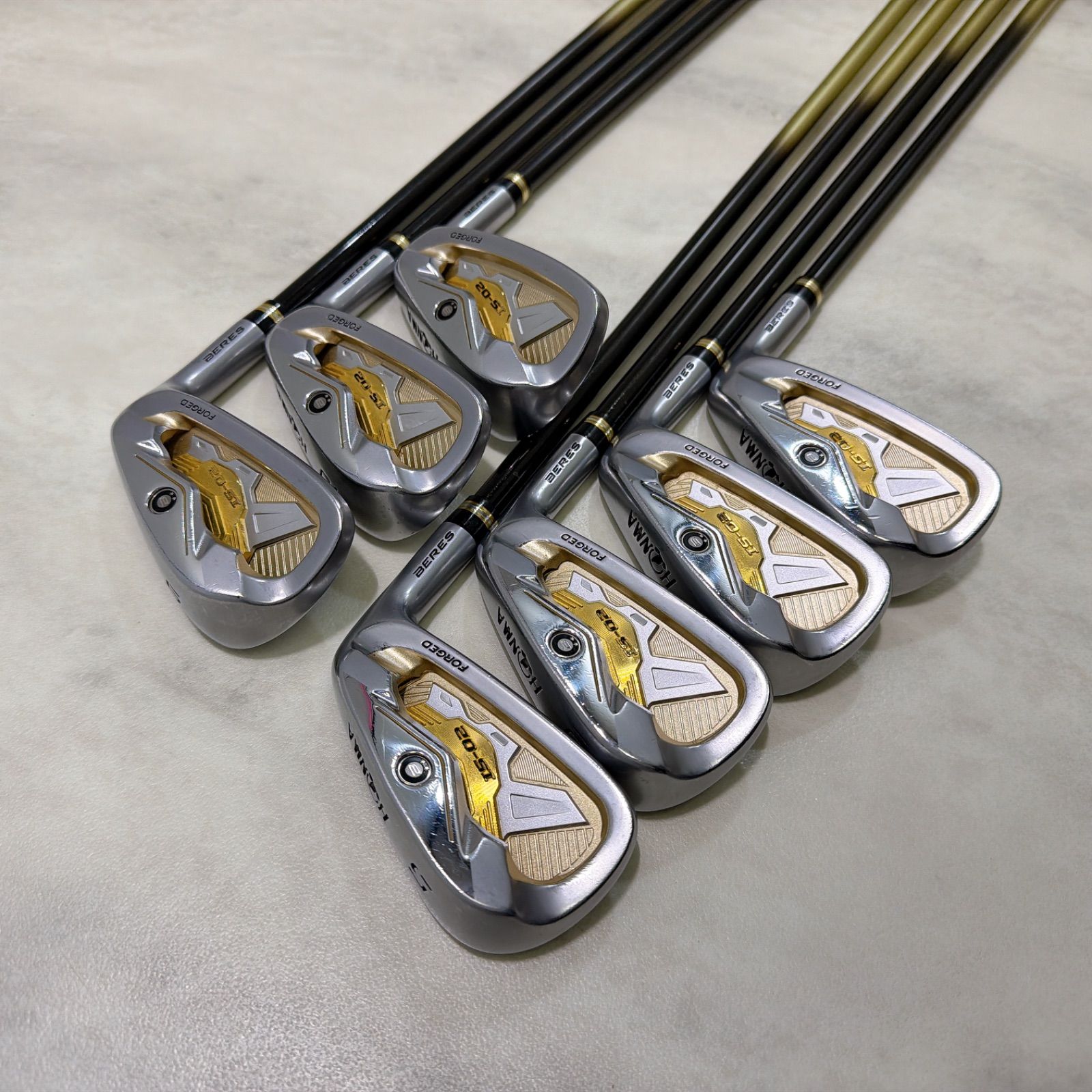 高級 HONMA BERES IS-02 ホンマ ベレス メンズアイアン 7本 星2
