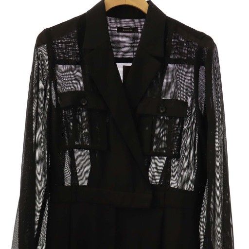 アニュアンス anuans 25SS サファリシアーオールインワン M ブラック