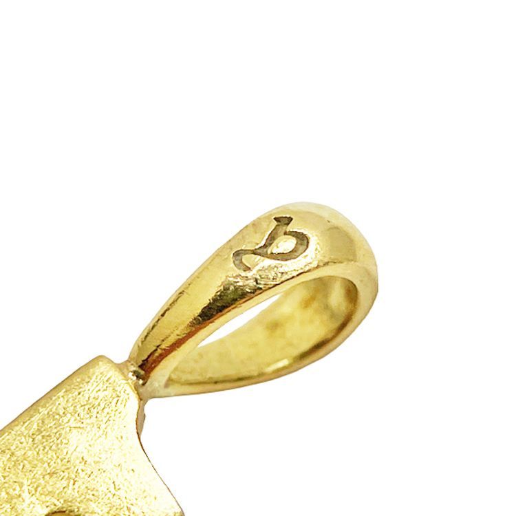 EYEFUNNY アイファニー ナンバー ダイヤチャーム No.1 K18YG HNBD009