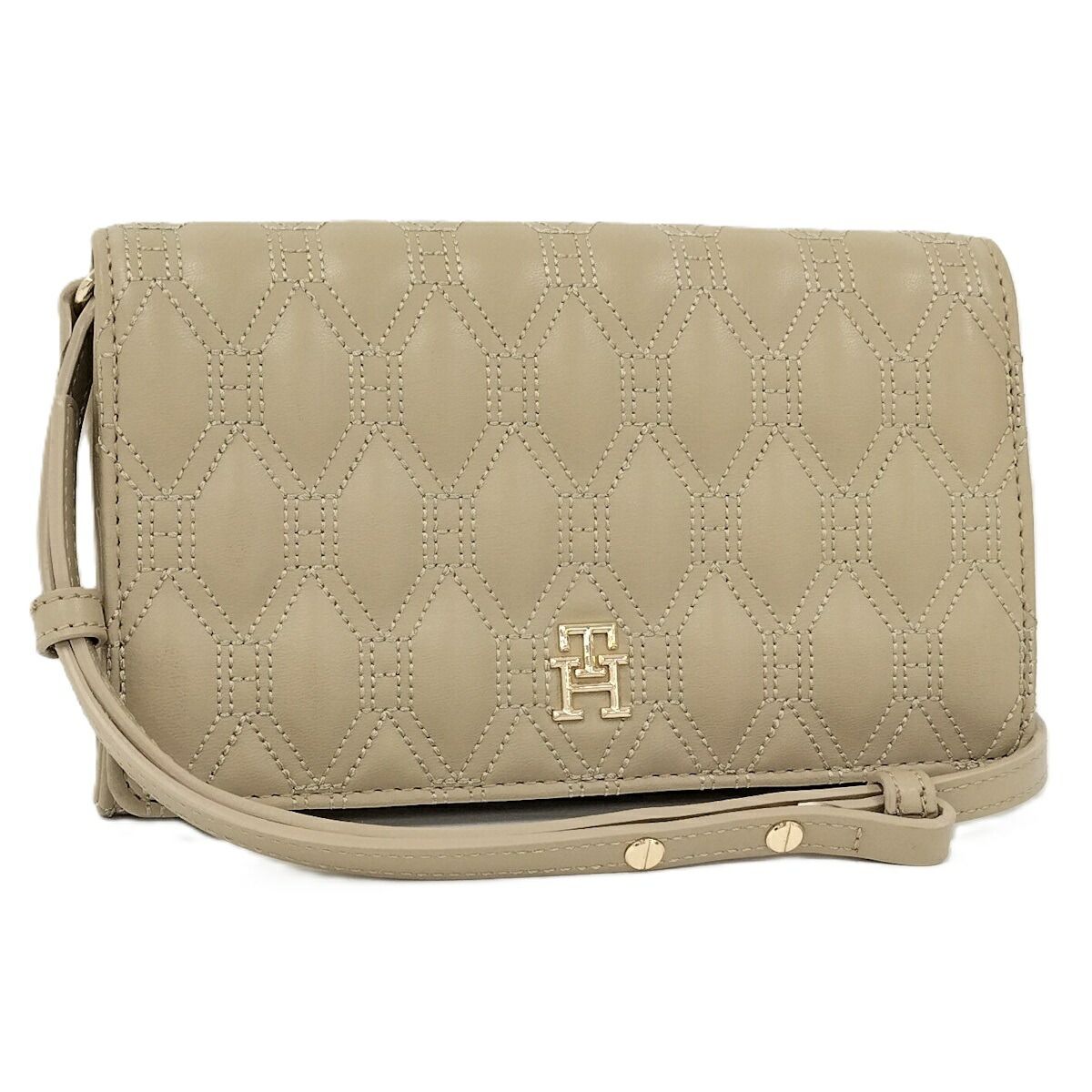 新品タグ付き COACH アンナ ショルダーバッグ ブルー ゴールド金具 