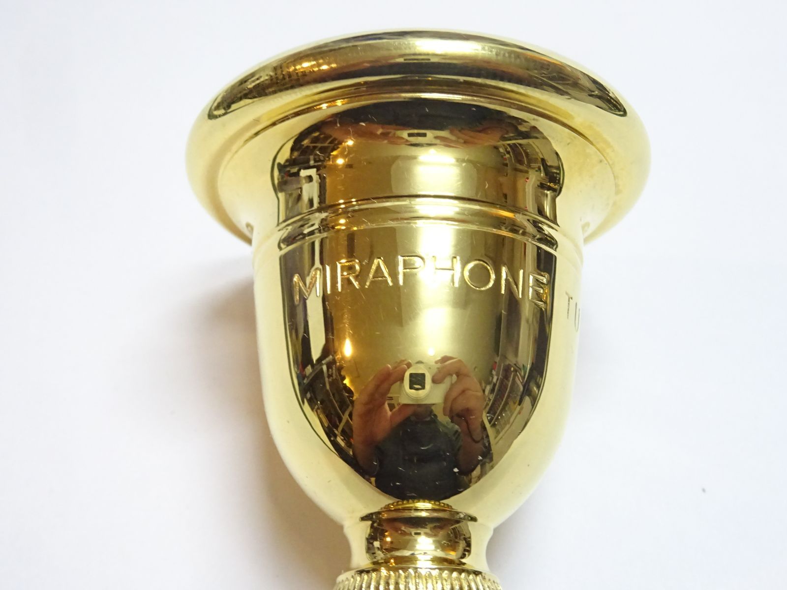 MIRAPHONE ミラフォン チューバ用マウスピース TU23 GP【西巣鴨