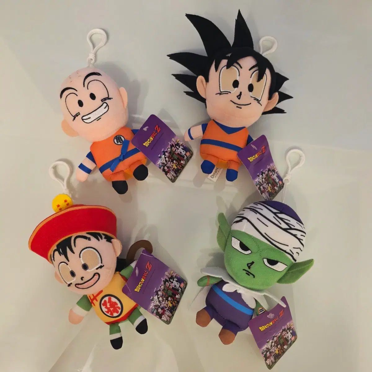 ドラゴンボールZ キャラクター ぬいぐるみ キーホルダー 4種 セット