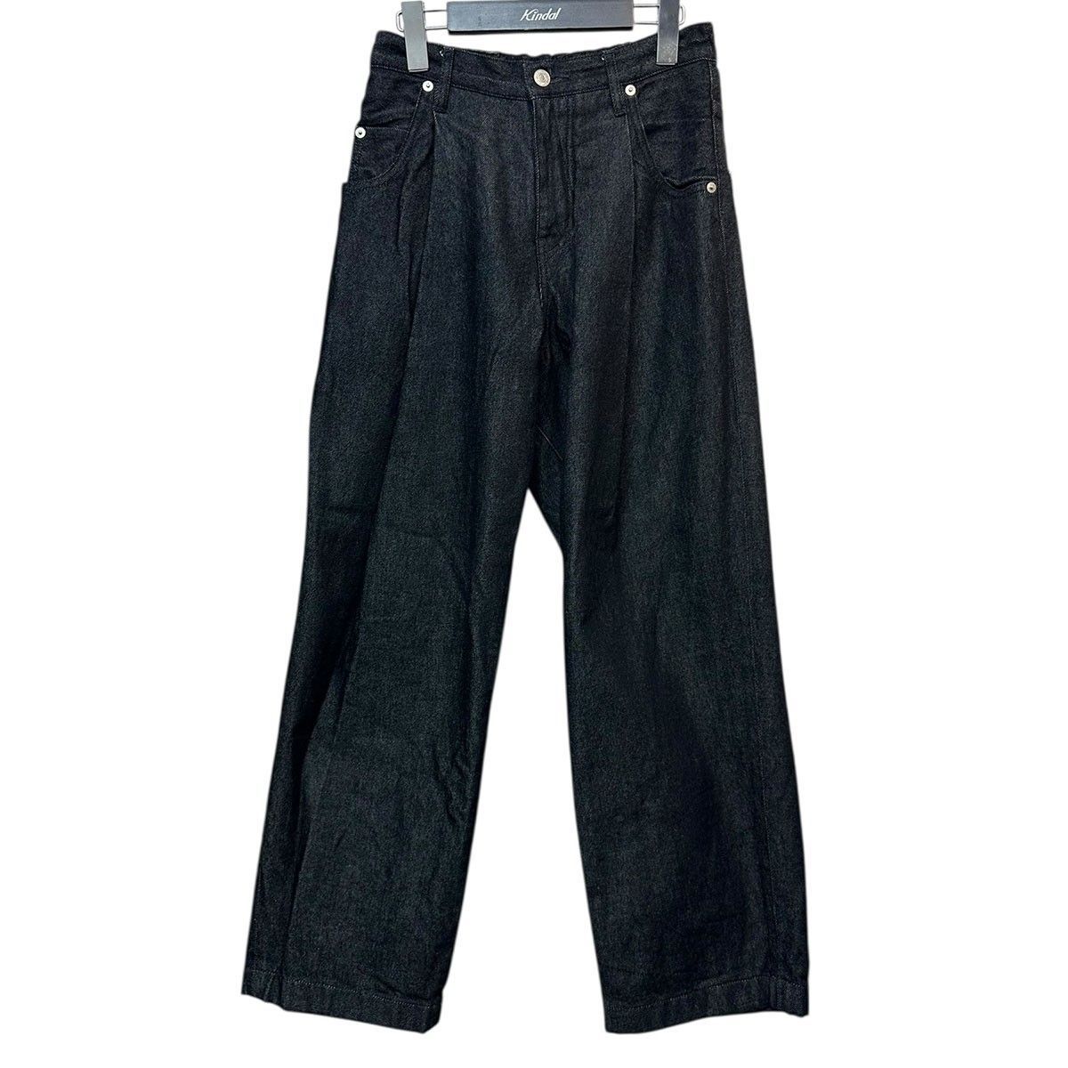 NEON SIGN Wide denim slacks ワイドデニムスラックス パンツ NO343