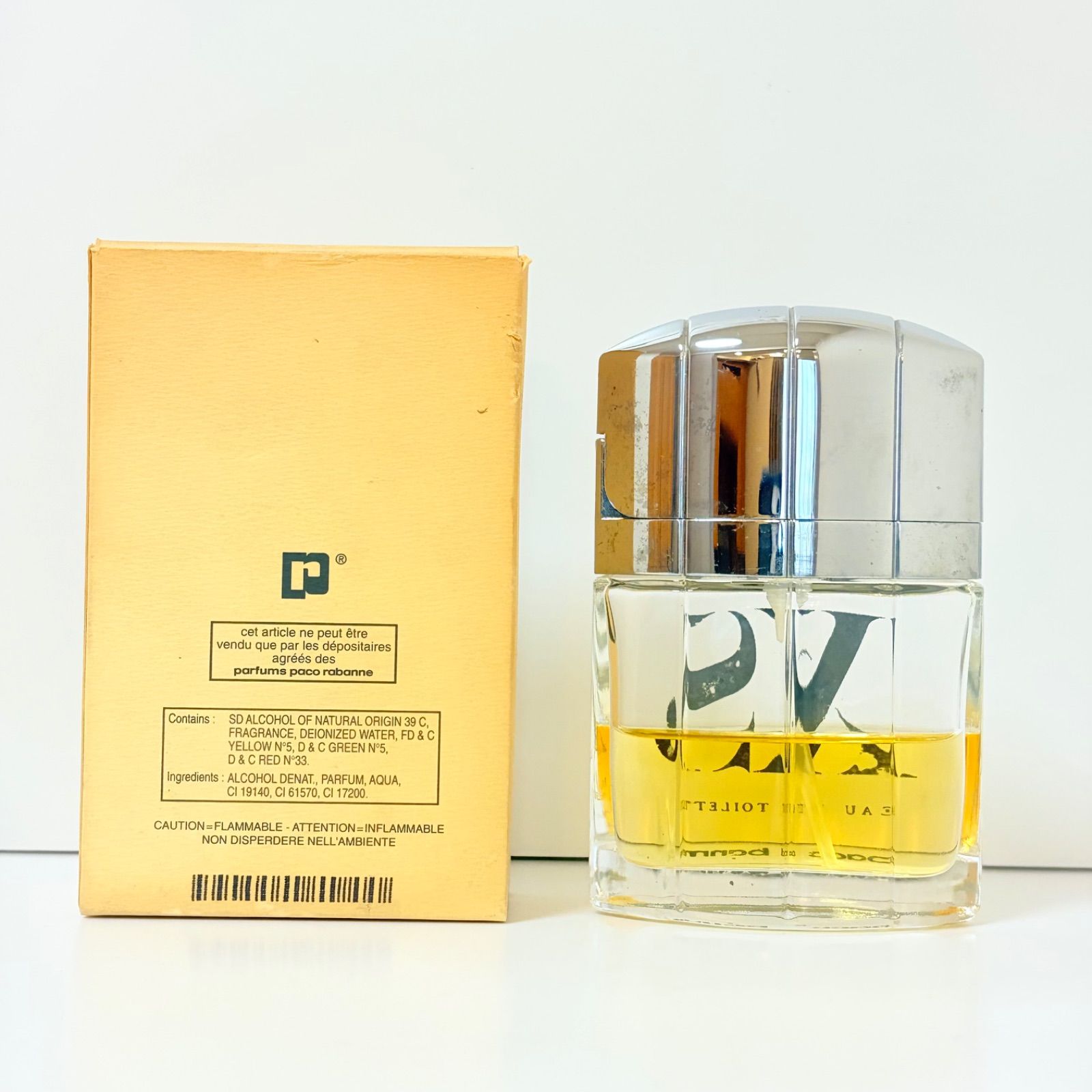 EXCESS POUR HOMME Paco Rabanne XS eau de toilette パコラバンヌ