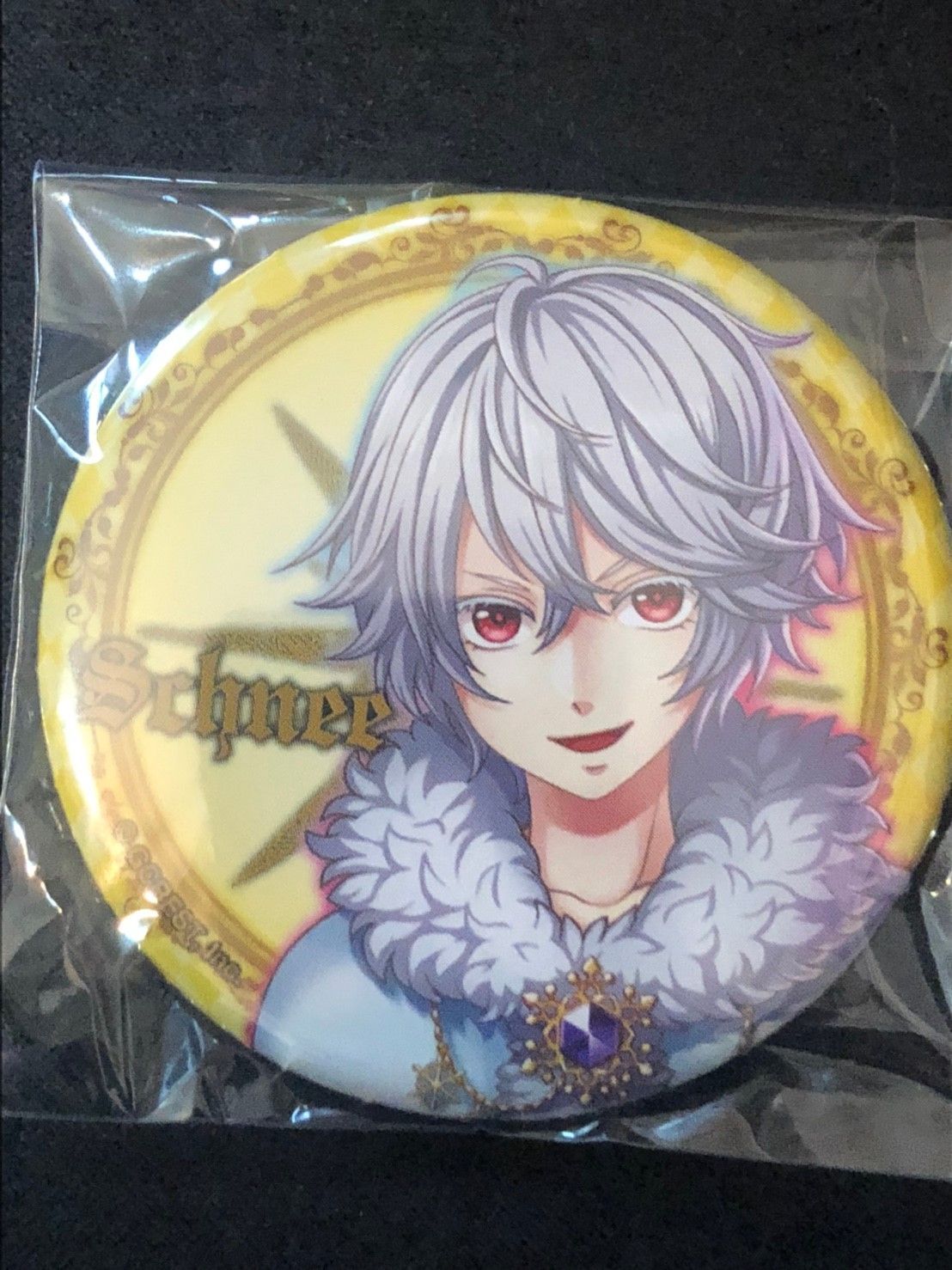 夢王国と眠れる100人の王子様 トレーディング缶バッジ シュニー