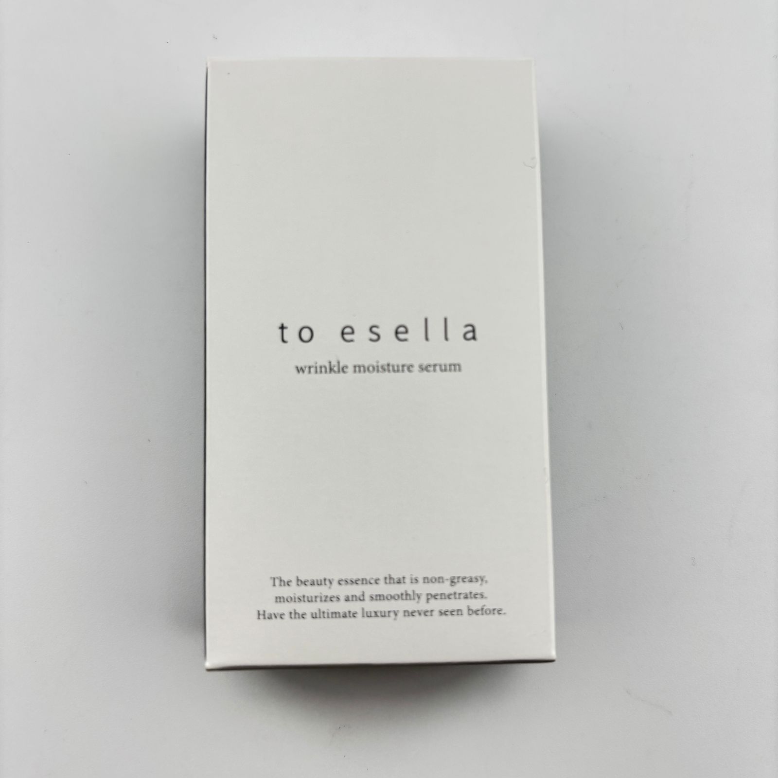 未使用】to esella トゥイセラ リンクルモイスチャーセラムTE 美容液