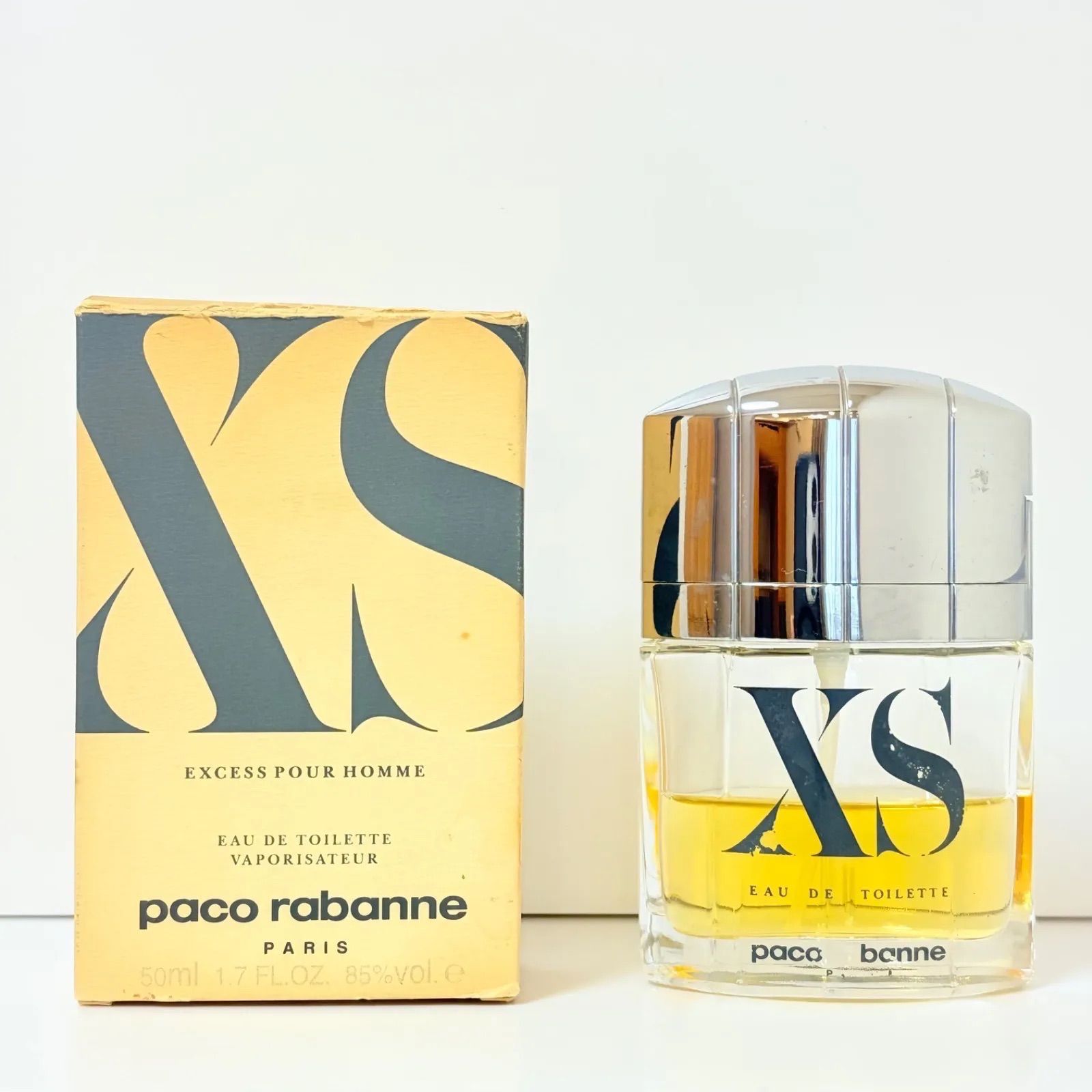 EXCESS POUR HOMME Paco Rabanne XS eau de toilette パコラバンヌ