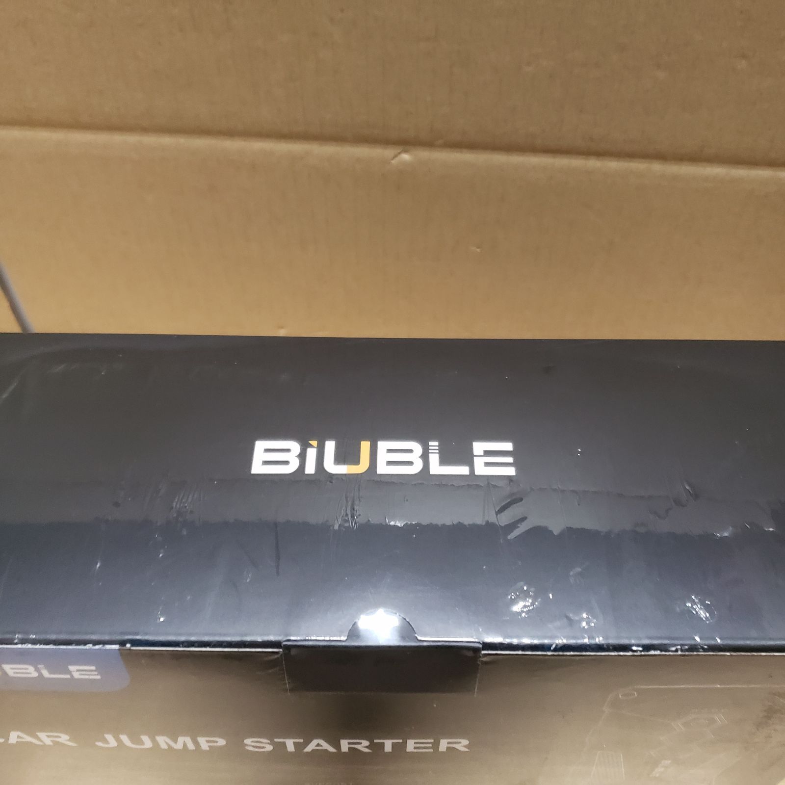 新品未開封 BIUBLE ジャンプスターター 21800mAh大容量 6000Aピーク