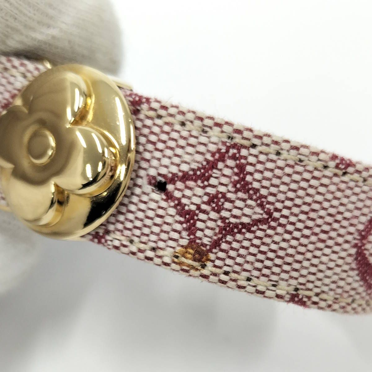 LOUIS VUITTON ブレスレット グッドラックブレス モノグラム ミニ