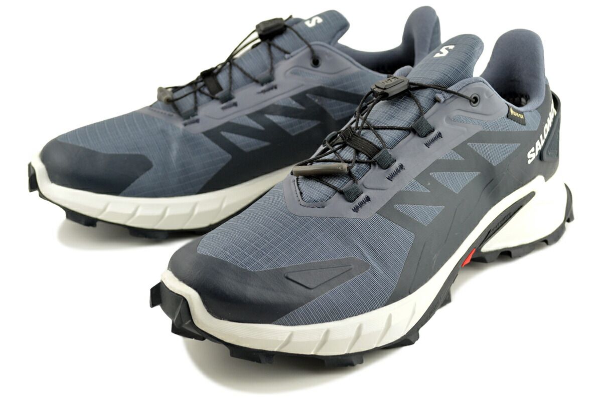 サロモン スーパークロス 4 ゴアテックス グリザイユ ホワイト