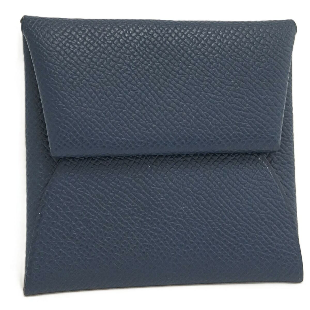 HERMES コインケース バスティア ヴェルソ ヴォーエプソン ネイビー W