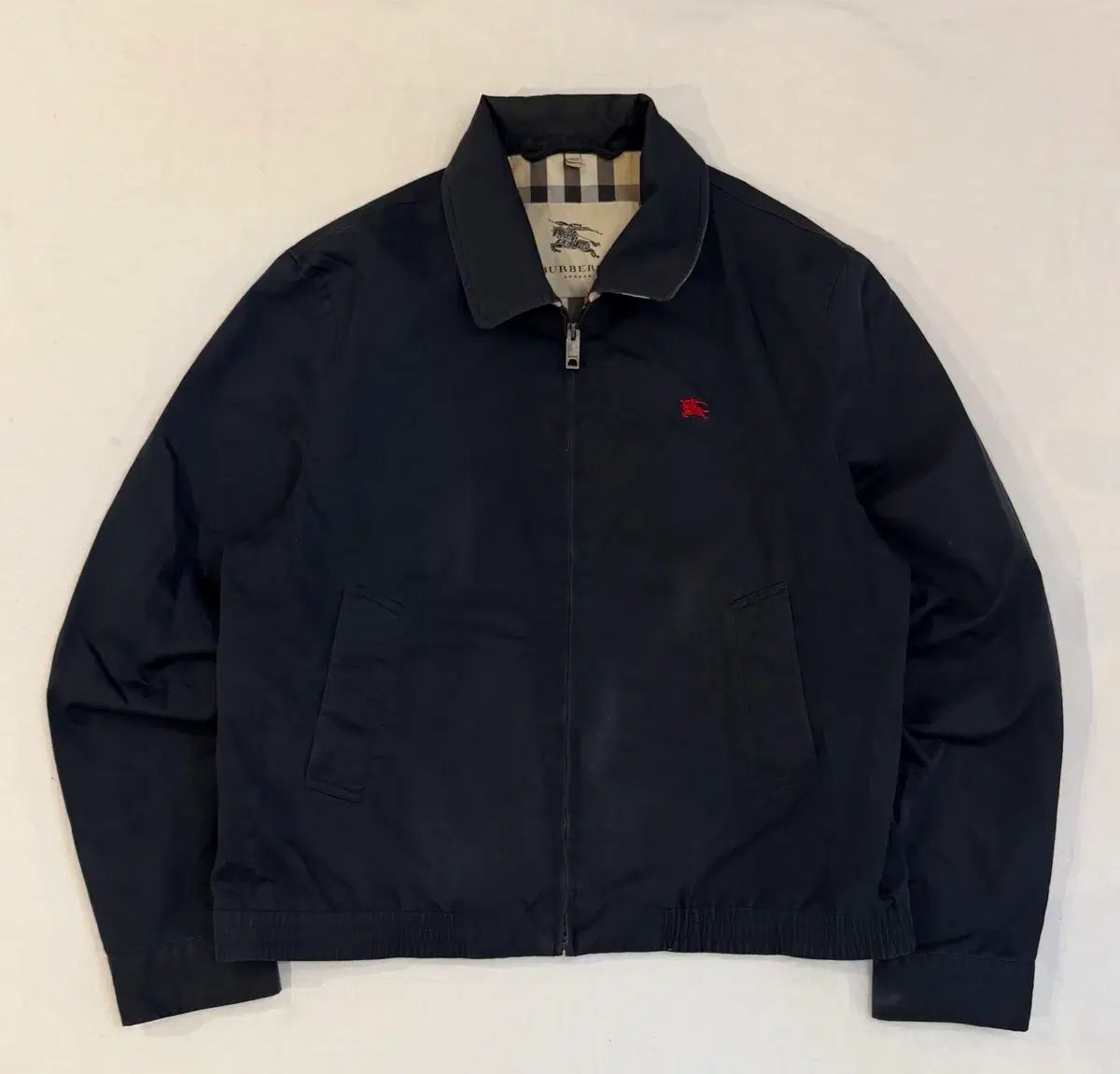 バーバリー チェック裏地 ブルゾン スイングトップ ジャケット
