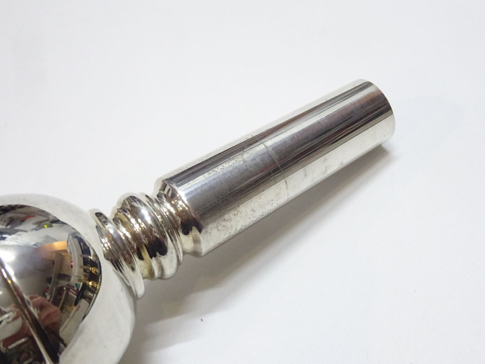 【美品】ペラントゥッチ チューバ マウスピース PT-50【限定】 PERANTUCCI ペラントゥッチ PT-50 チューバ マウスピース Sシャンク 銀