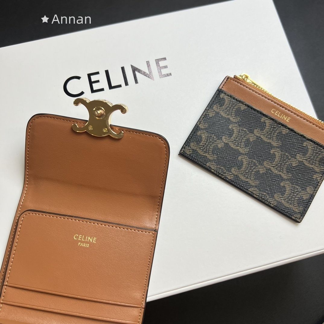 お値下げ！限定 CELINE セリーヌ ウォレット 折り財布 小銭入れ