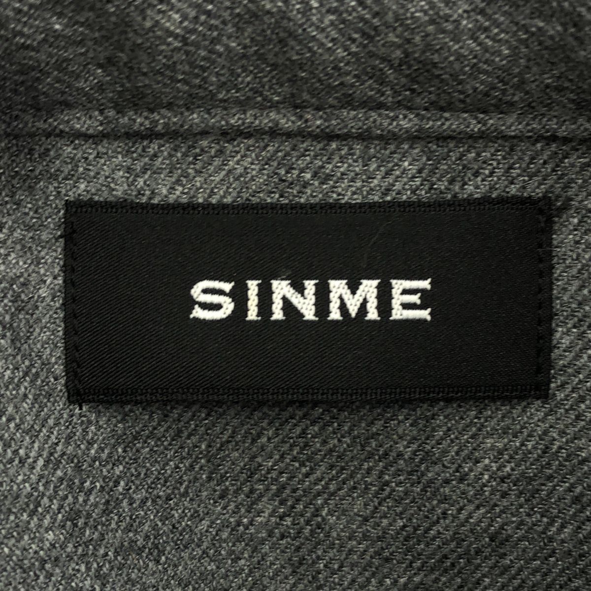 SINME シンメ スモックドレス ワンピース SK11 グレー F - メルカリ