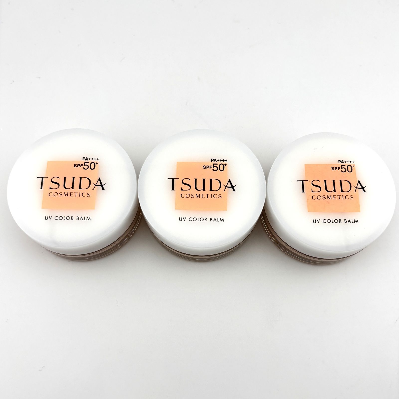TSUDA UVカラーバーム 2個 UVカラーバーム(ナチュラルピンク) | 津田