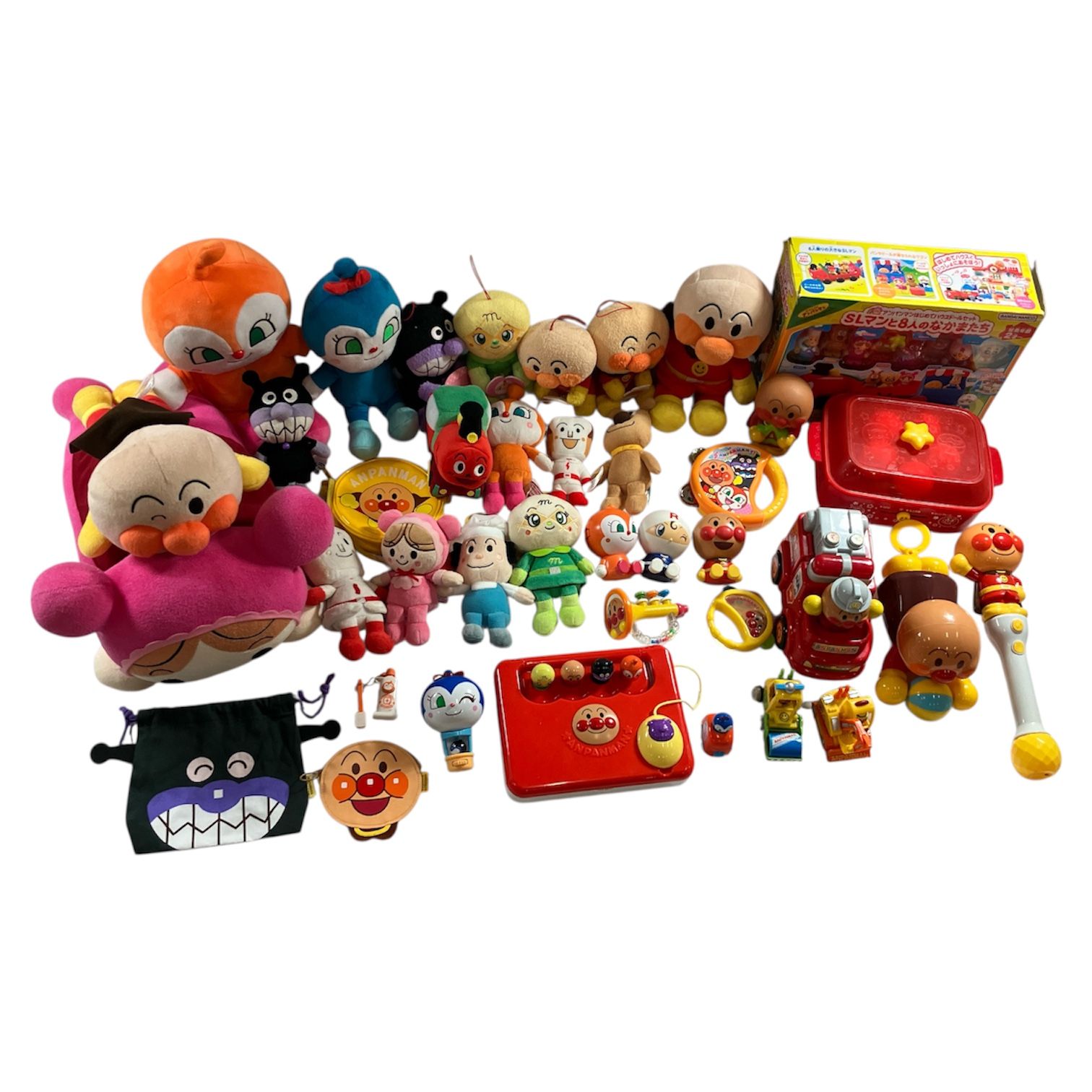 アンパンマン あんぱんまん おもちゃ ぬいぐるみ マスコット ドキンちゃん ばいきんまん 等 まとめ商品 5 kg
