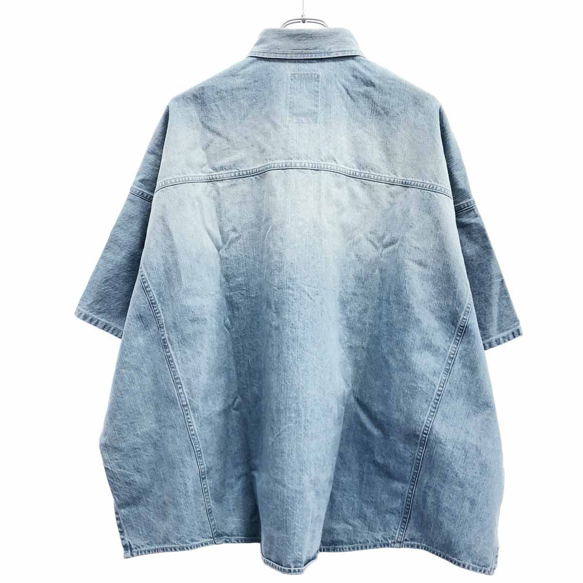 Whim Gazette ウィム ガゼット 25SS ショートドルマンスリーブ デニム