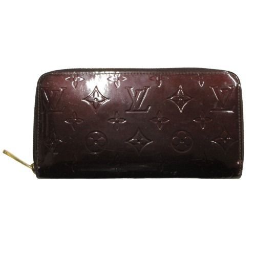 ルイヴィトン LOUIS VUITTON ジッピーウォレット モノグラム ヴェルニ