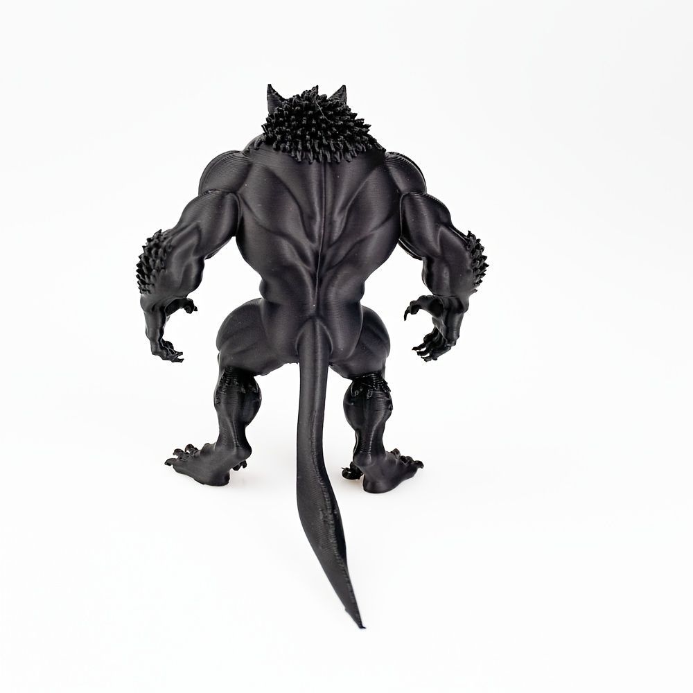 フィギュア オオカミ男 8.5cm ウルフ 狼 化け物 モンスター ミニチュア