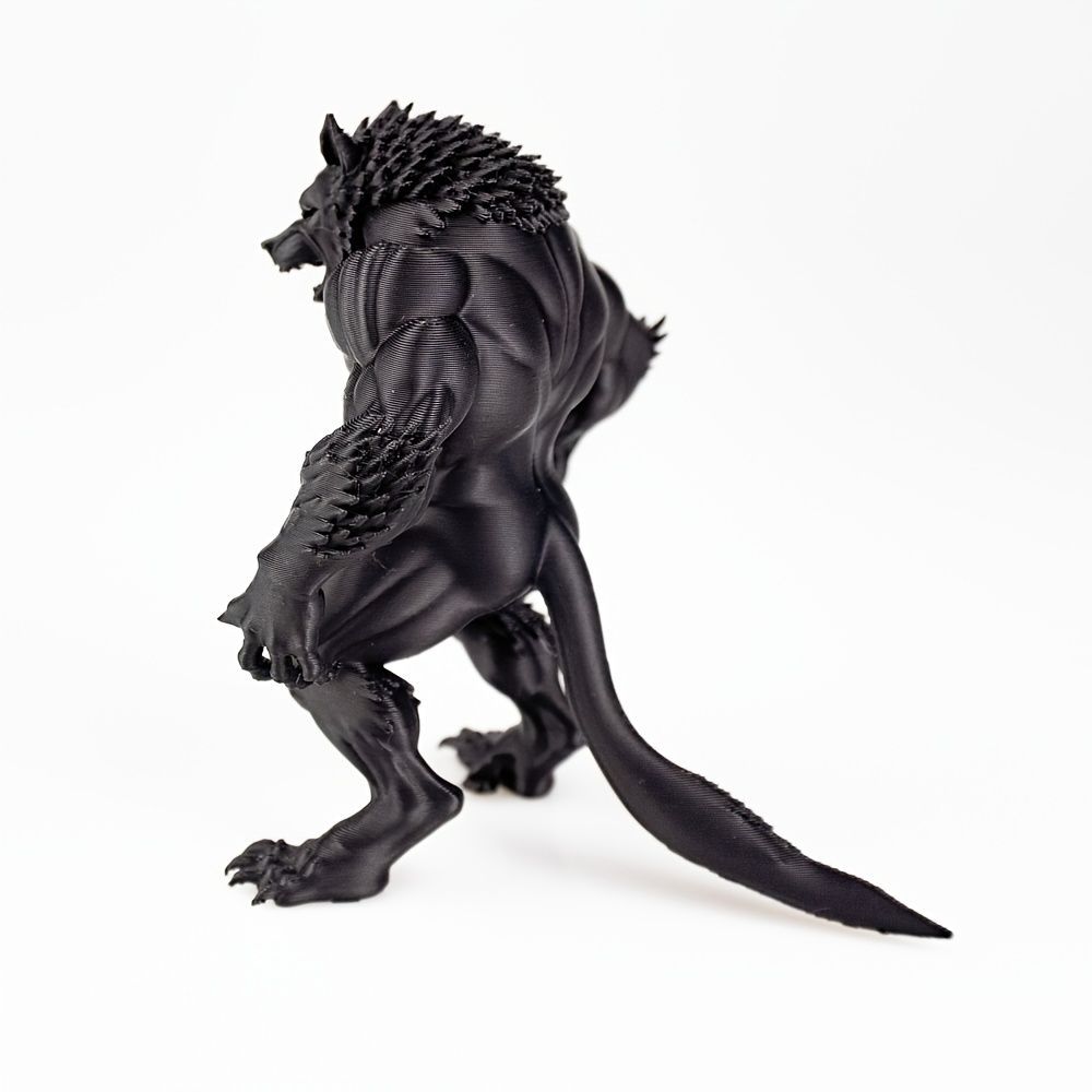 フィギュア オオカミ男 8.5cm ウルフ 狼 化け物 モンスター ミニチュア